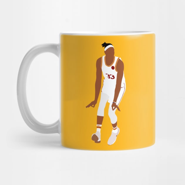 Myles Turner Three Point Celebration by xRatTrapTeesx